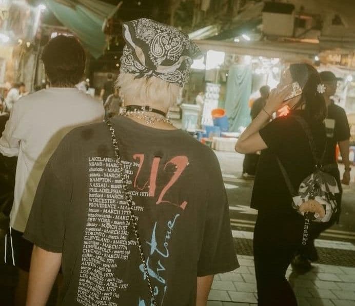 【値下不可】セカオワ深瀬着用 U2 91 ZooTV Tour Tシャツ XL