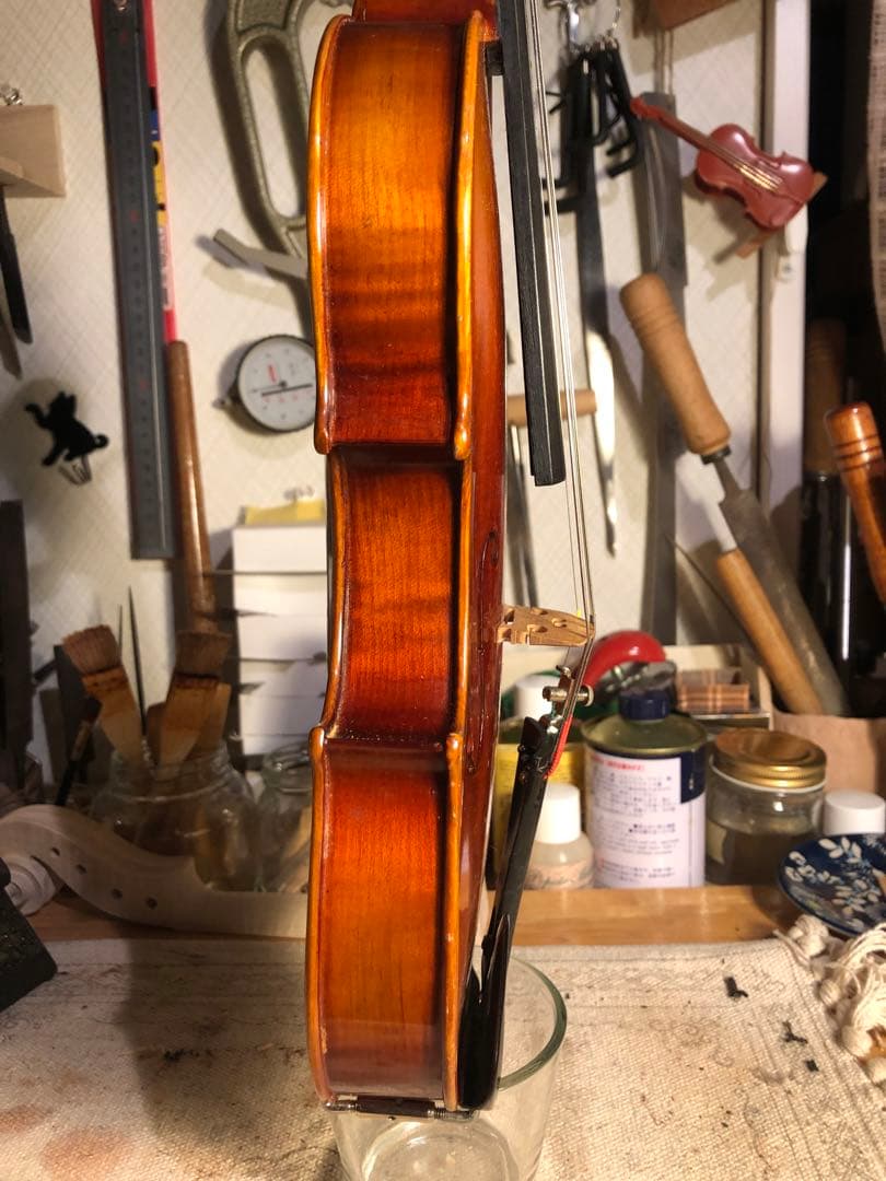 【駒&魂柱調整済】Suzuki分数バイオリンNo300 1/8 1997