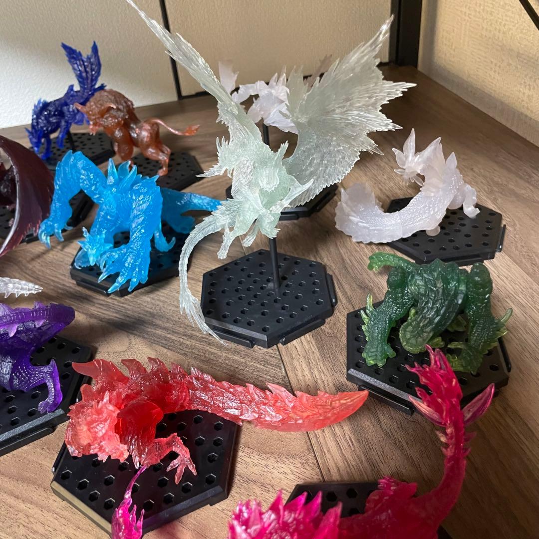 カプコンフィギュアビルダー　ボーナスパーツ完成品詰め合わせ