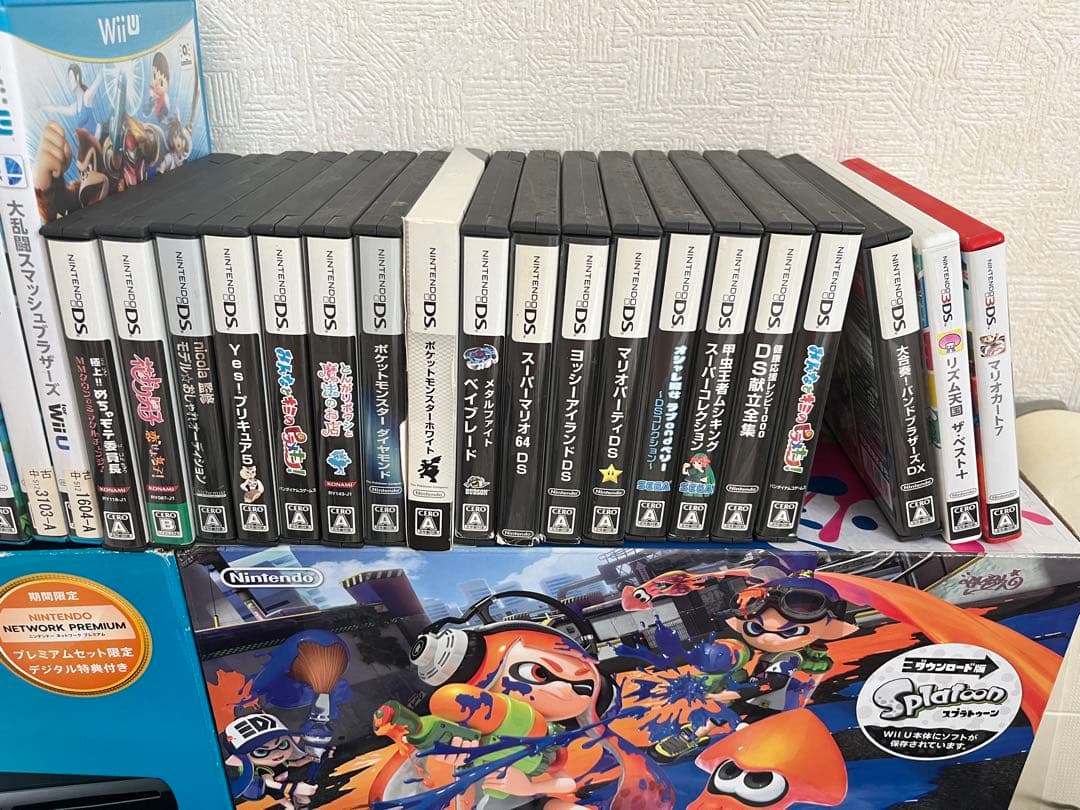 ニンテンドー　WiiU  3DS  ソニー　PSP など