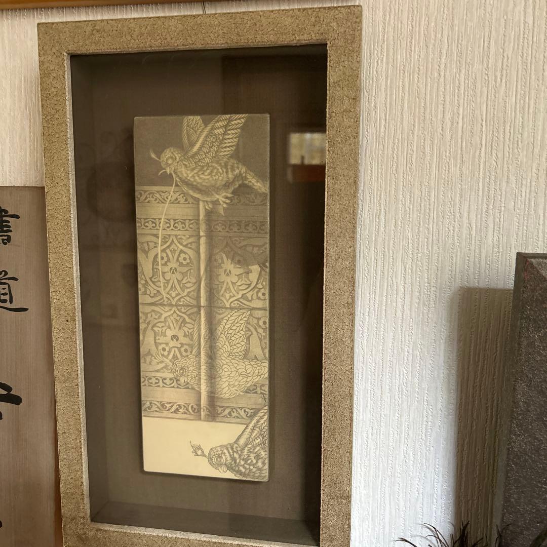 シルバーポイント　銀筆画