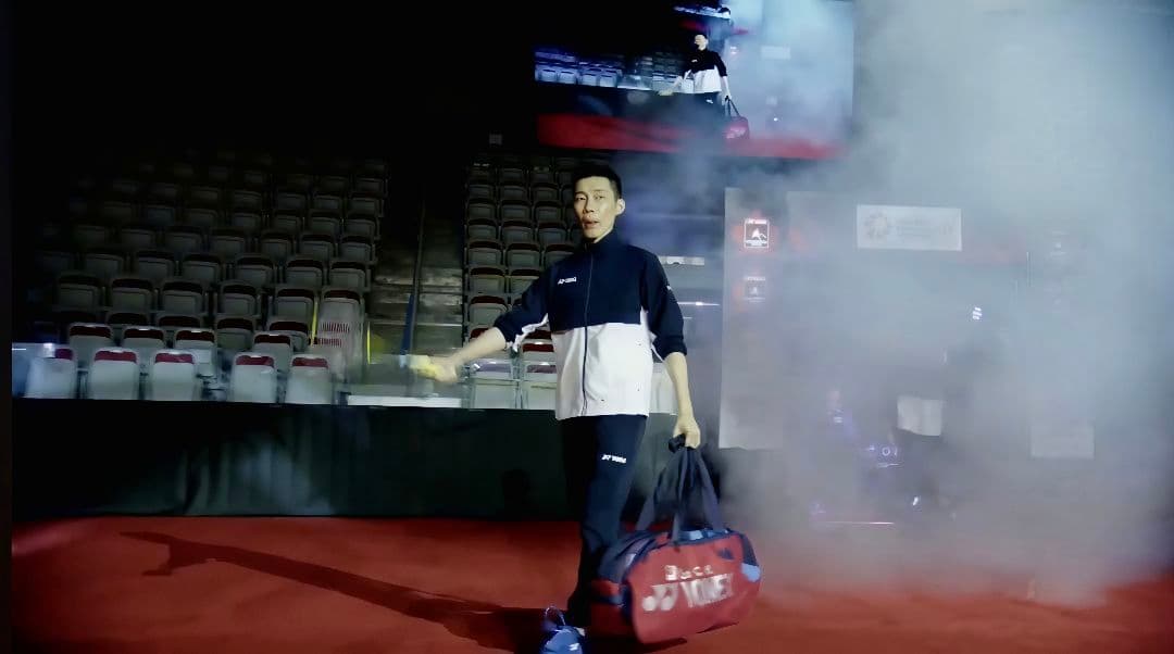 YONEX Taufik選手限定特注トーナメントバッグ 代表支給品トナミ NTT