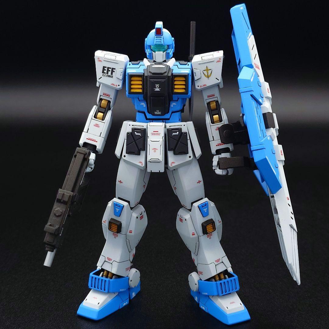 HGUC 1/144　ジムガードカスタム試作型　全塗装完成品