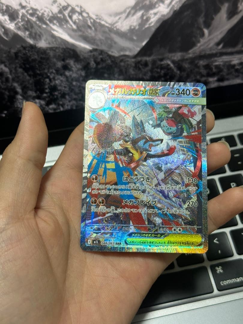 メガリザードンX & メガルカリオexセット２枚