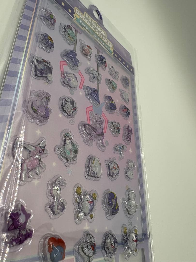韓国限定　ポケモン バブルステッカー 8枚セット　メタモンシークレットマンション