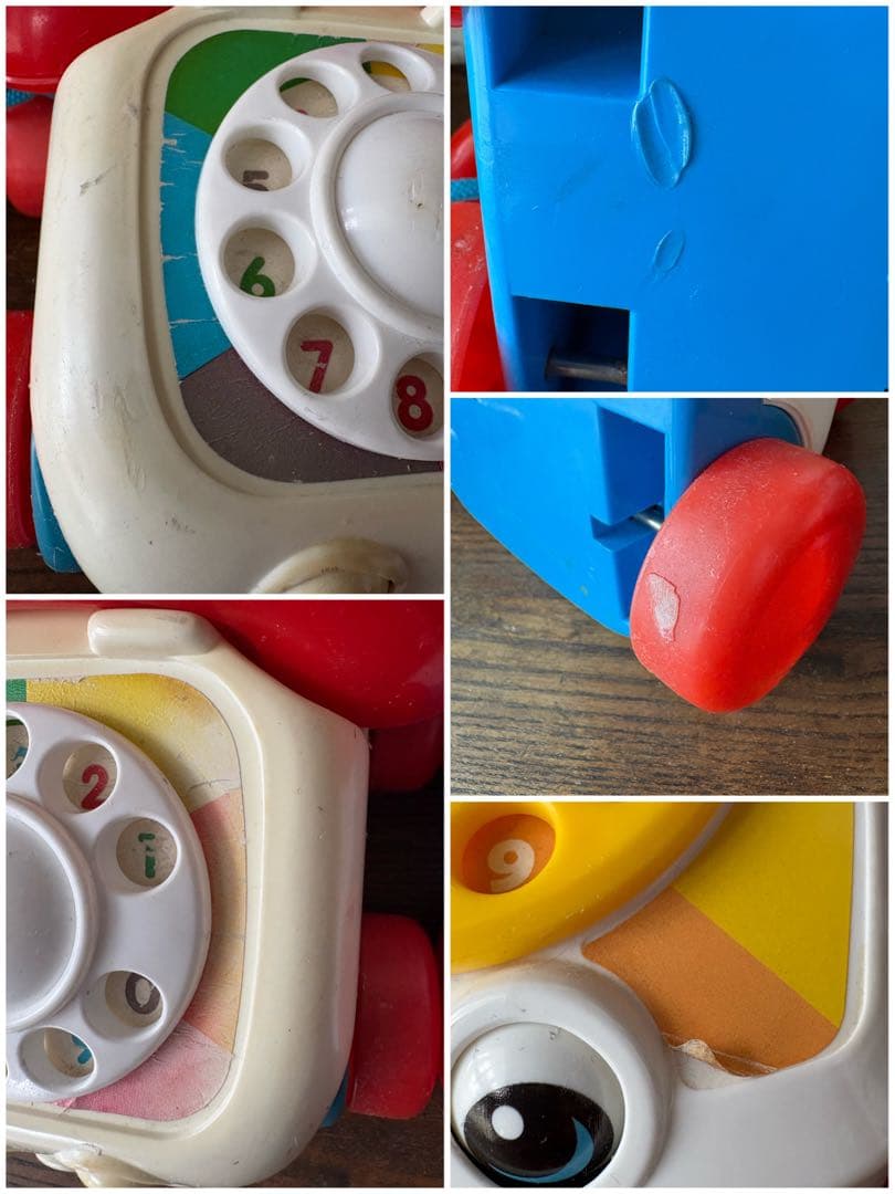 ビンテージ オモチャ フィッシャープライス他 最終価格6点まとめ売り