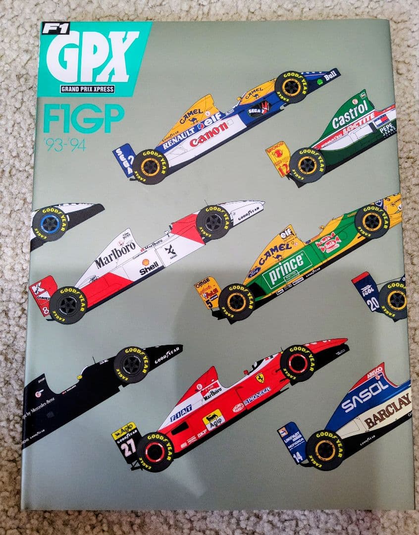 【超レア！】GPX総集編 F1GP F1 press ハードカバー 9冊セット