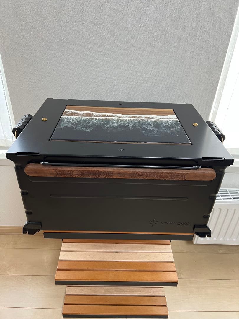 Bセット　スノーピーク シェルフコンテナ50 雪峰祭 2023春限定　ブラック