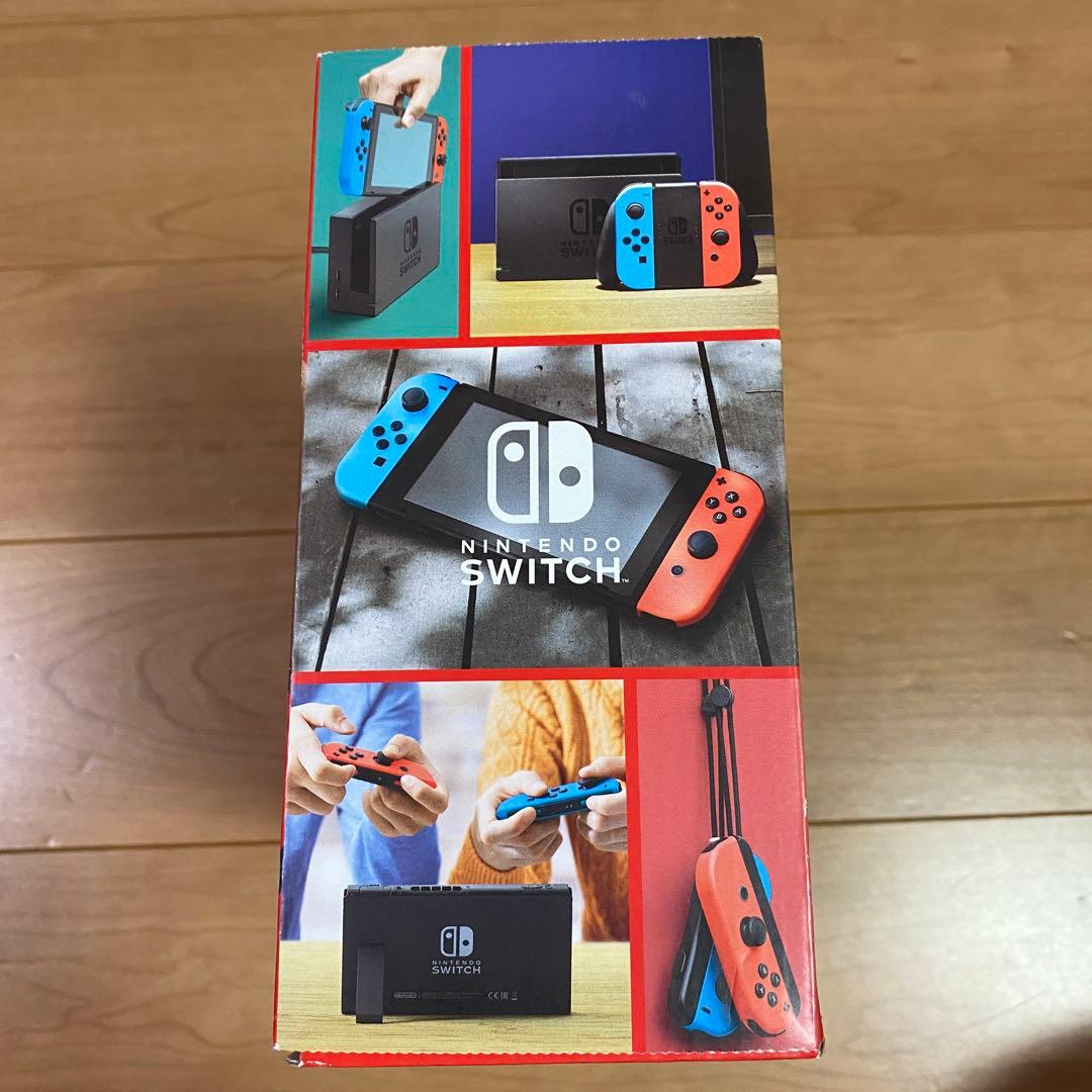 任天堂スイッチ本体 箱あり 動作OK ジョイコン赤赤