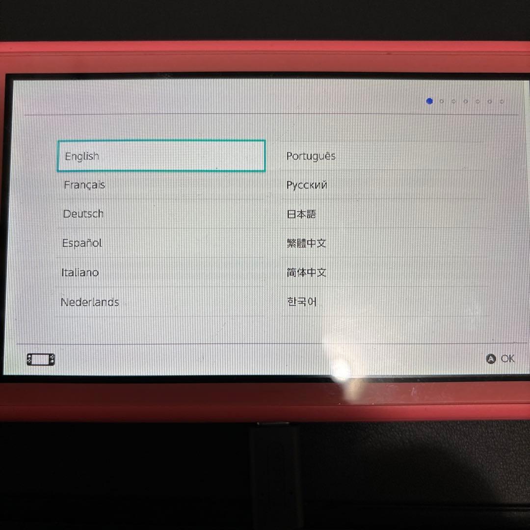 Nintendo Switch Lite ピンク 本体 ジャンク