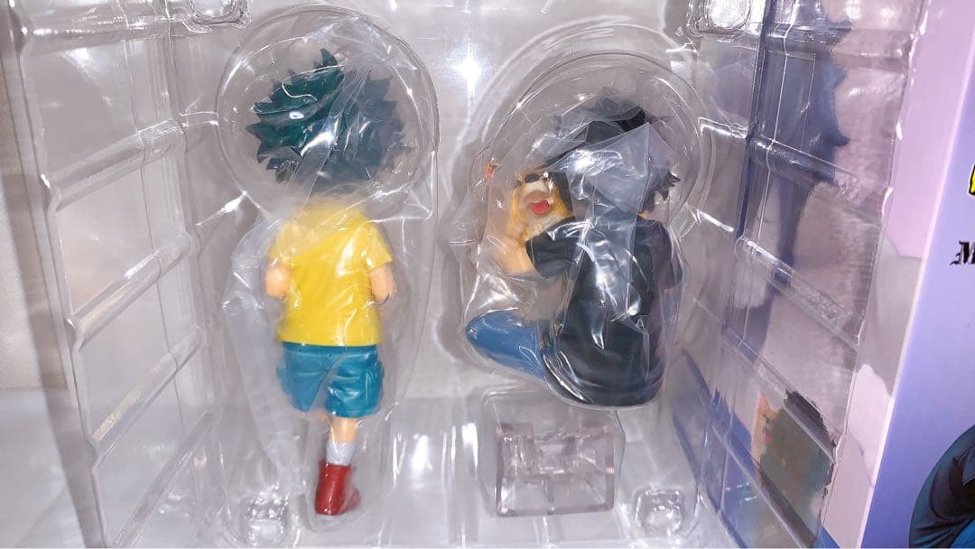 ヒロアカ　一番くじ　フィギュア　相反する思い　いづく＆てんこ　爆豪勝己