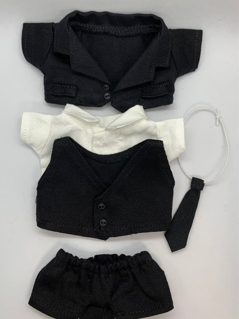 ちびぬいスーツ　オーダー　ブラックスーツ5点セット