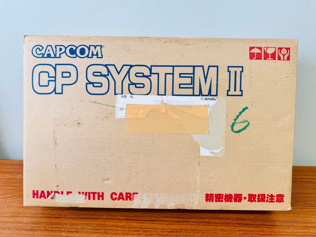 CAPCOM CPS2 マーヴルVSカプコン 純正 箱付
