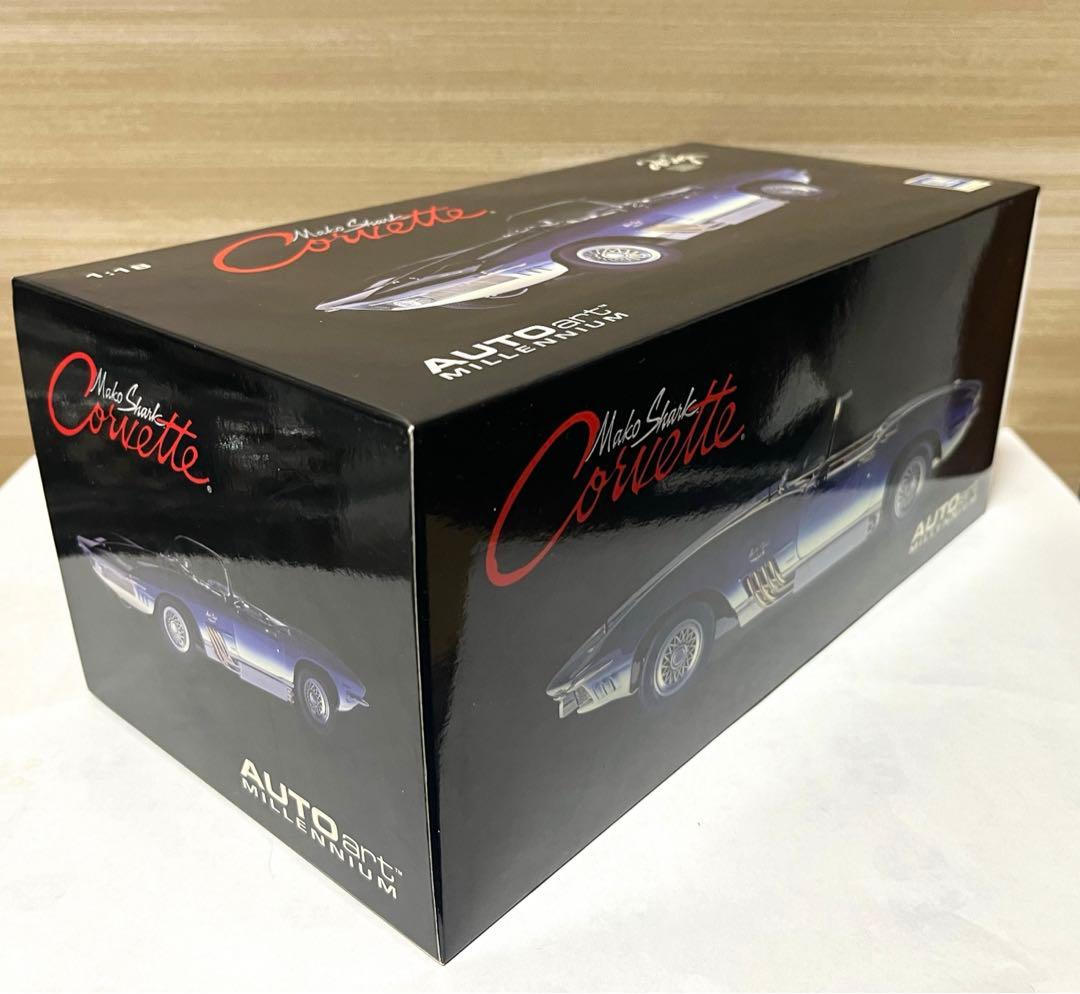Autoart 1/18 シボレーコルベットMako Shark 1961