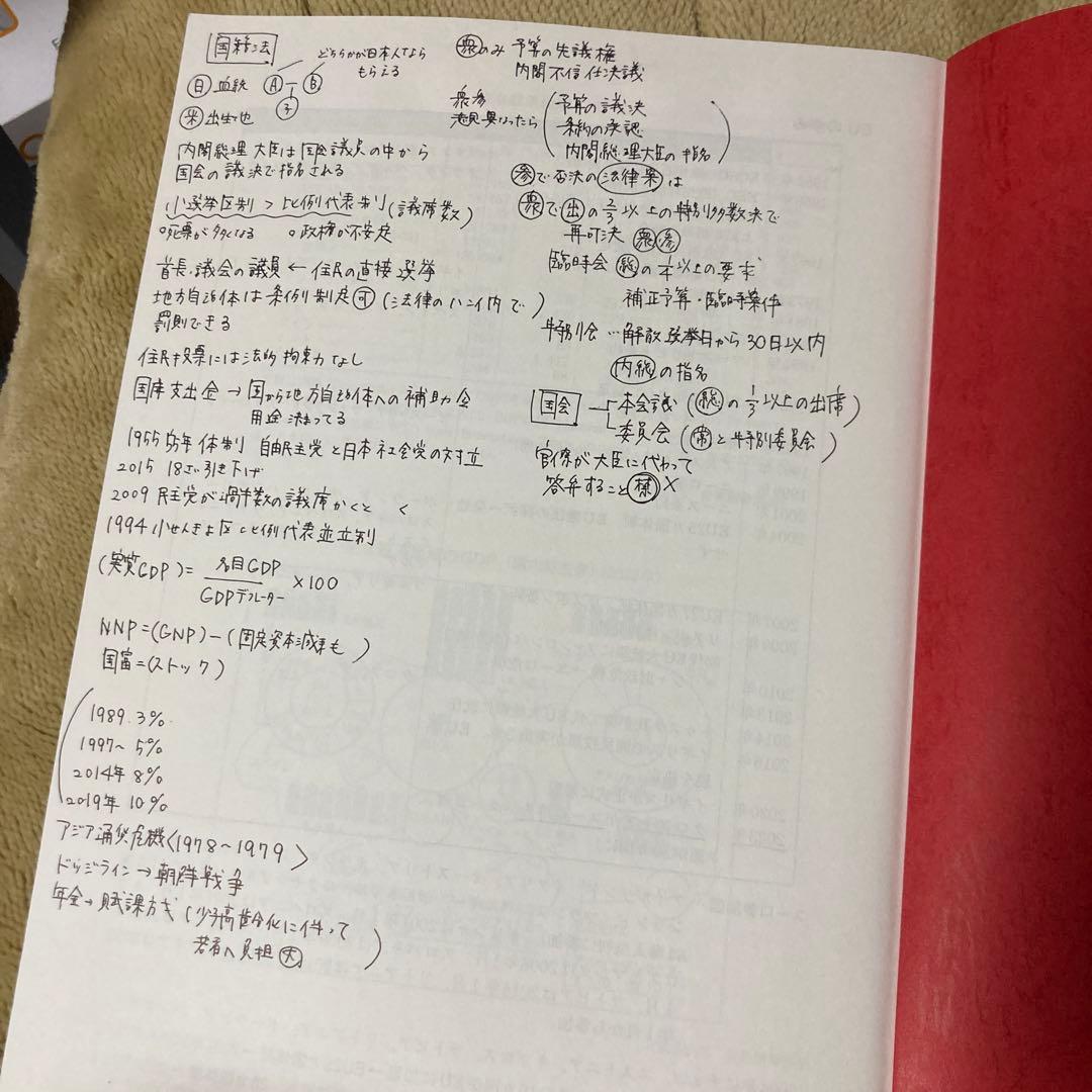 公共政治経済　駿台内田洋　6点セット