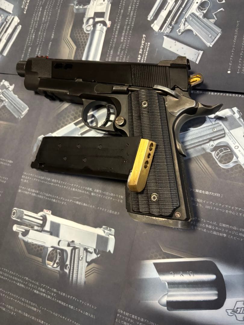 ガスガンwa STI HOST ss 4.0サイレンサーモデル