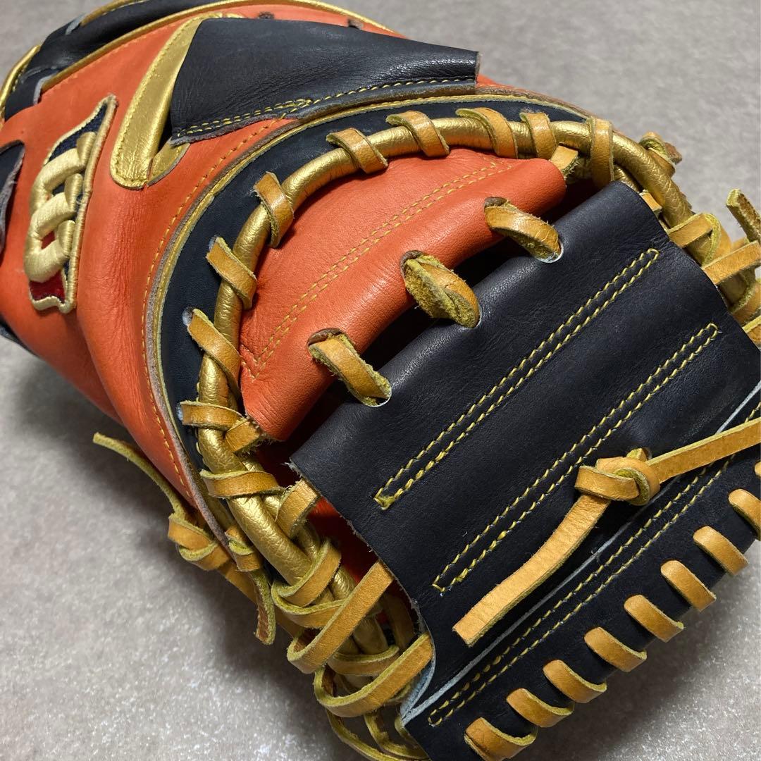 ウィルソン ワナビーヒーロー 一般 大人用 軟式 野球 キャッチャーミット 良品