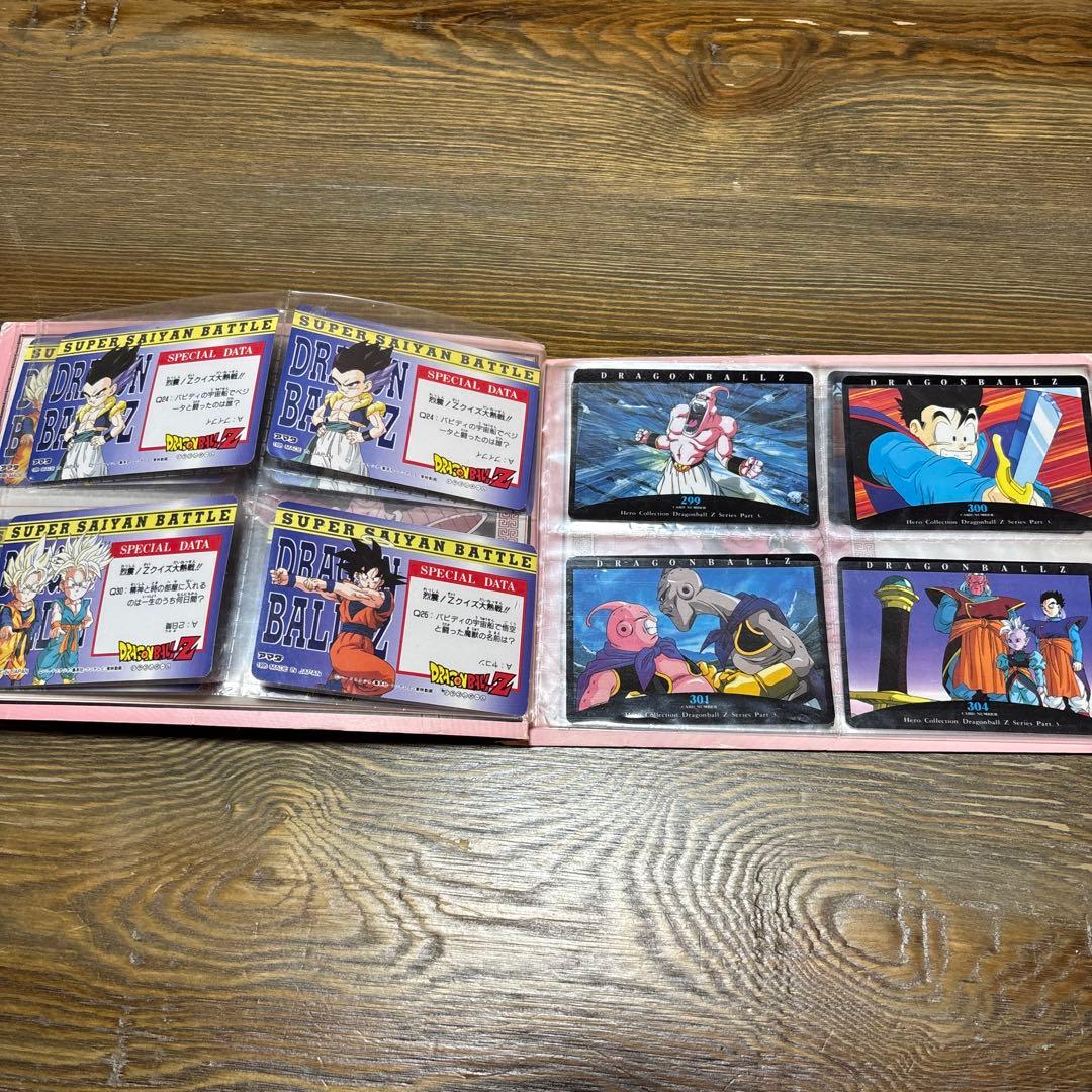 レアキラカード VintageドラゴンボールZ ヒーローコレクションアルバム付