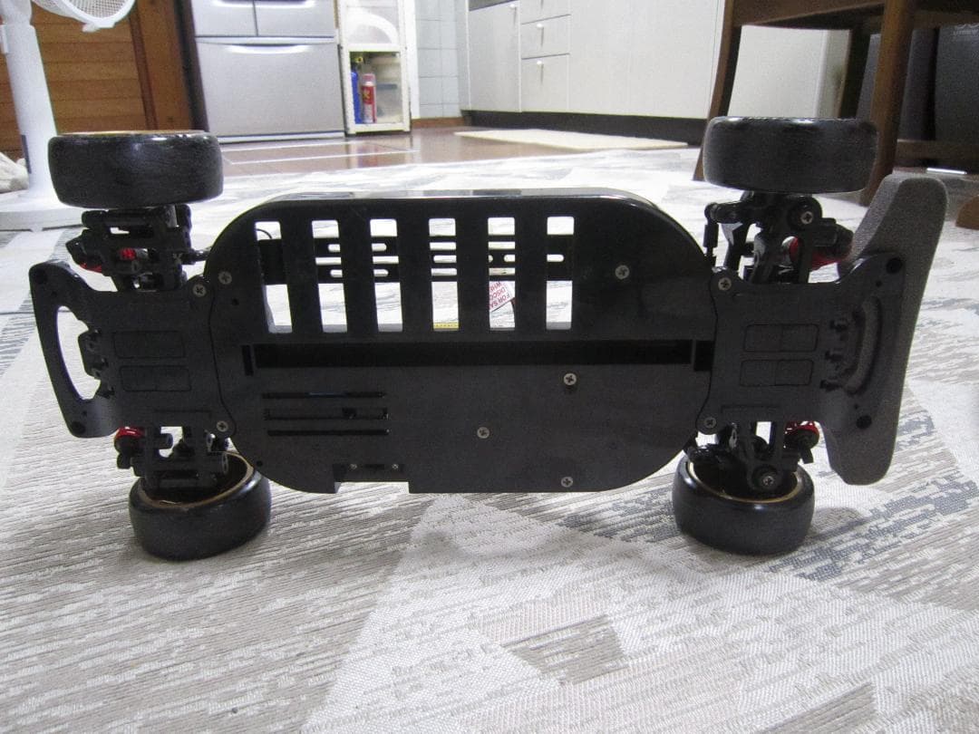 くりこう 1/10 タミヤ TT01 RX-7 FD3S カスタム 鬼速