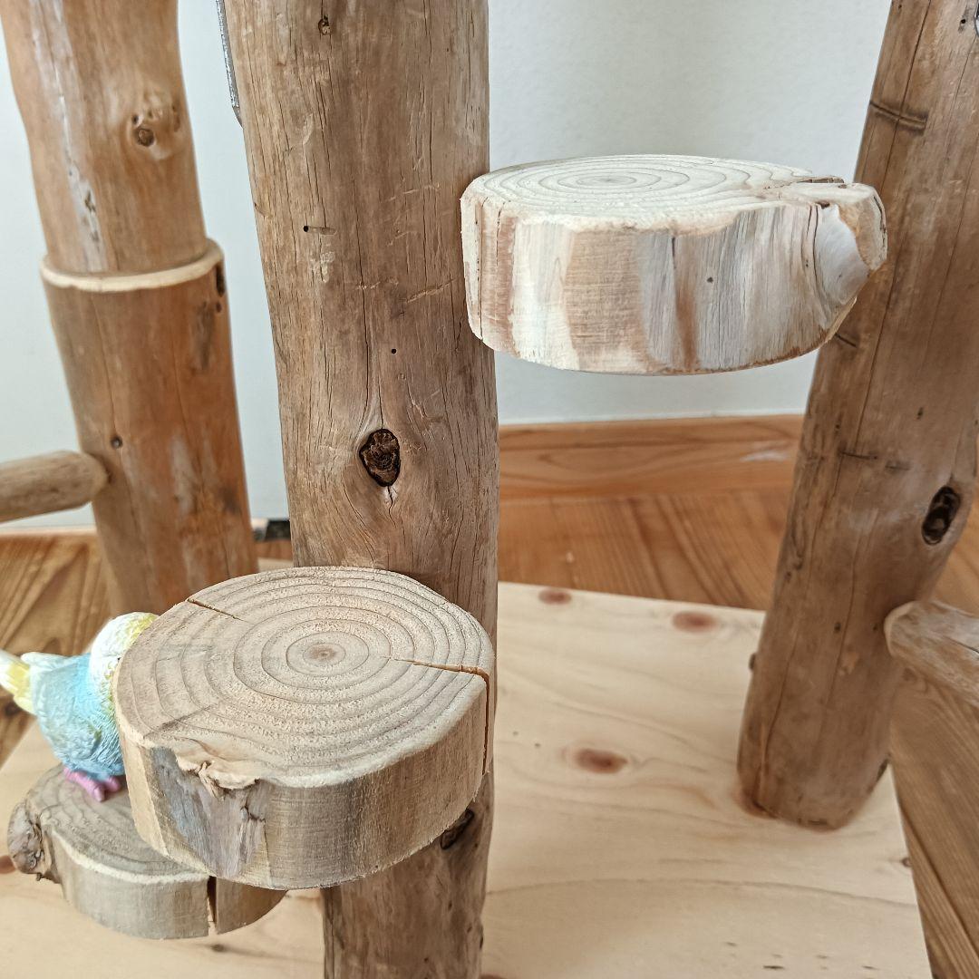 鳥羽 バードアスレチックジム大型 天然木 自然木 流木 インコ おもちゃ