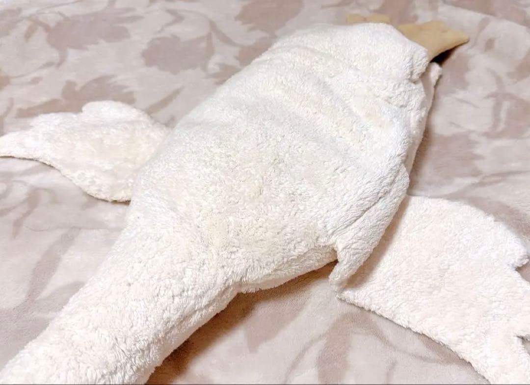 ぽん【美品】ナチュラル可愛い♪ゼンガーナチュウェルトのガチョウぬいぐるみL