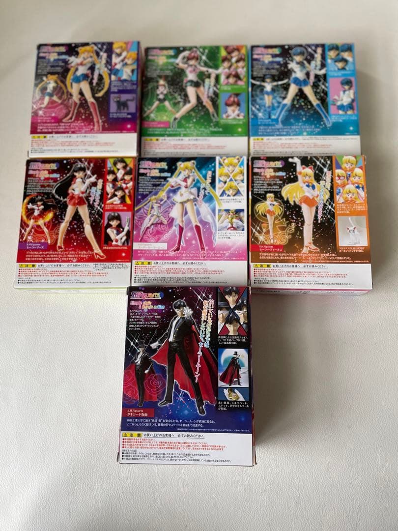 S.Hフィギュアーツ 美少女戦士セーラームーン ジュピター マーキュリー マーズ