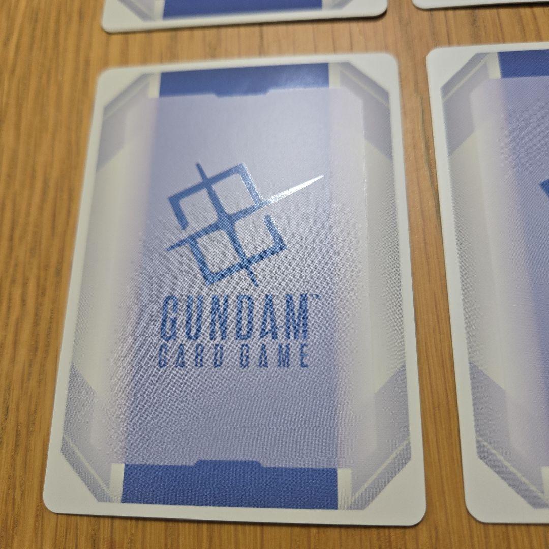 ガンダムカードゲーム 赤いガンダム パラレル　LR＋ 4枚