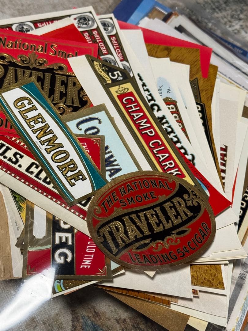 nemuri様お取り置き 海外紙ものセットシガーBOX付 大量まとめ売り