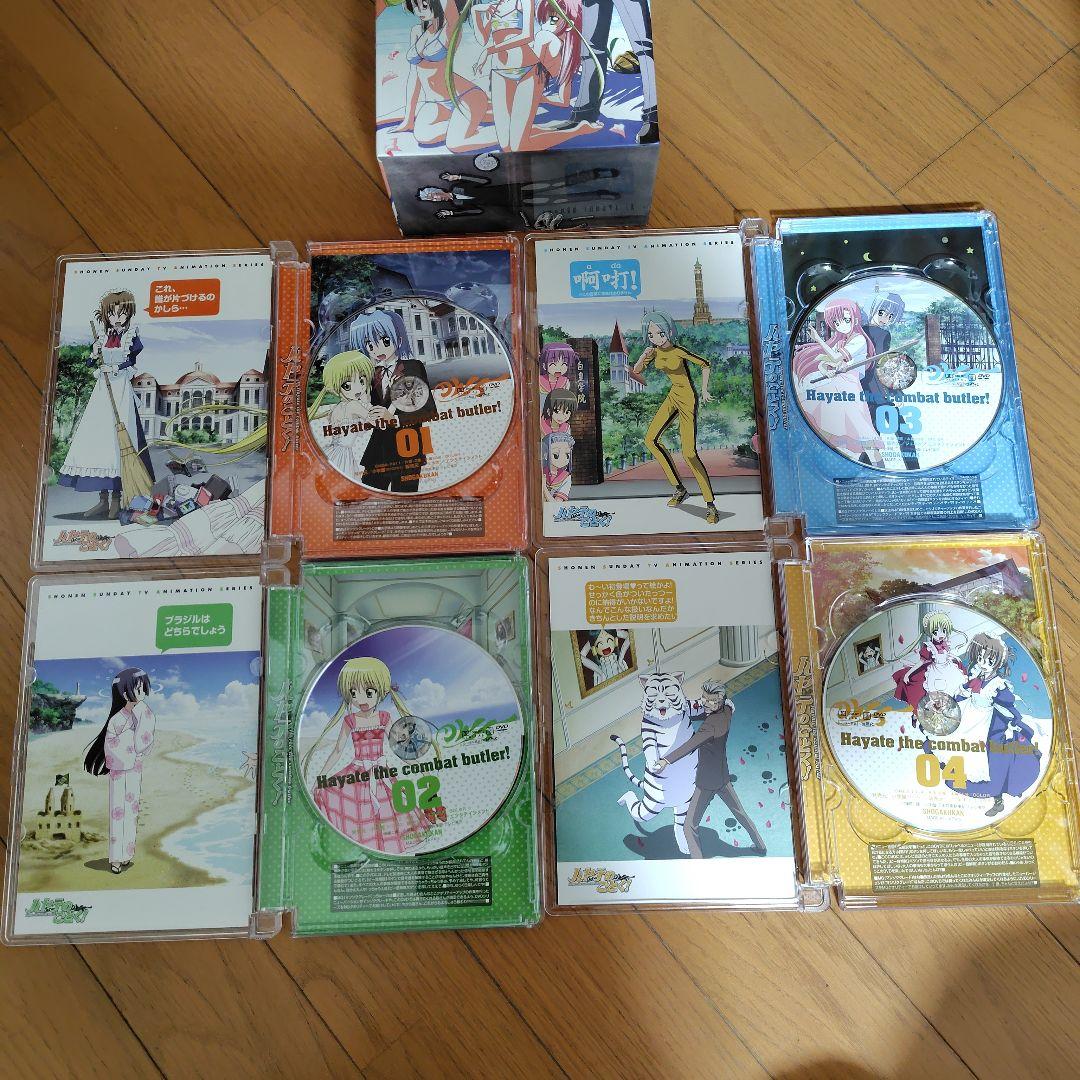 DVD ハヤテのごとく! 1期、2期 14巻セット 全巻収納BOX付き
