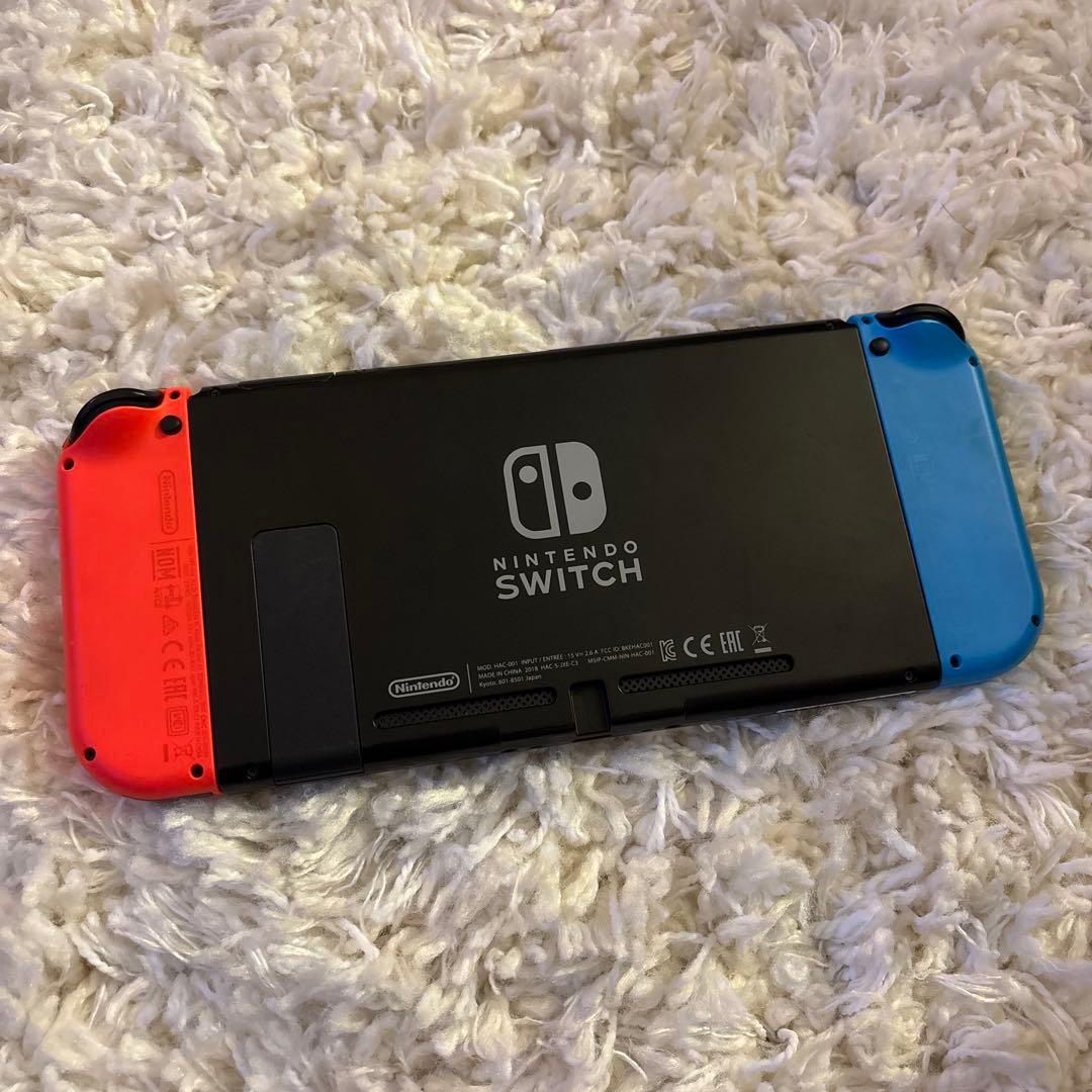 Nintendo Switch 本体 青/赤 付属品付き　箱無し