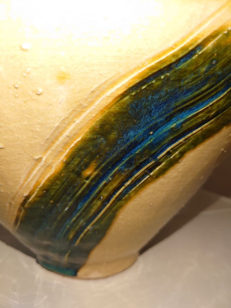 ダイナミックな作品インパクトのある器. ♦️大鉢、♦️本日特別お値下げ‼️