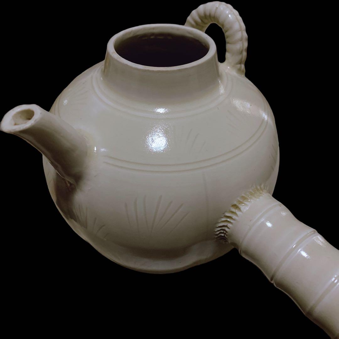 白磁　急須　宗時代　定州　骨董品　アンティーク　茶道具　中国美術