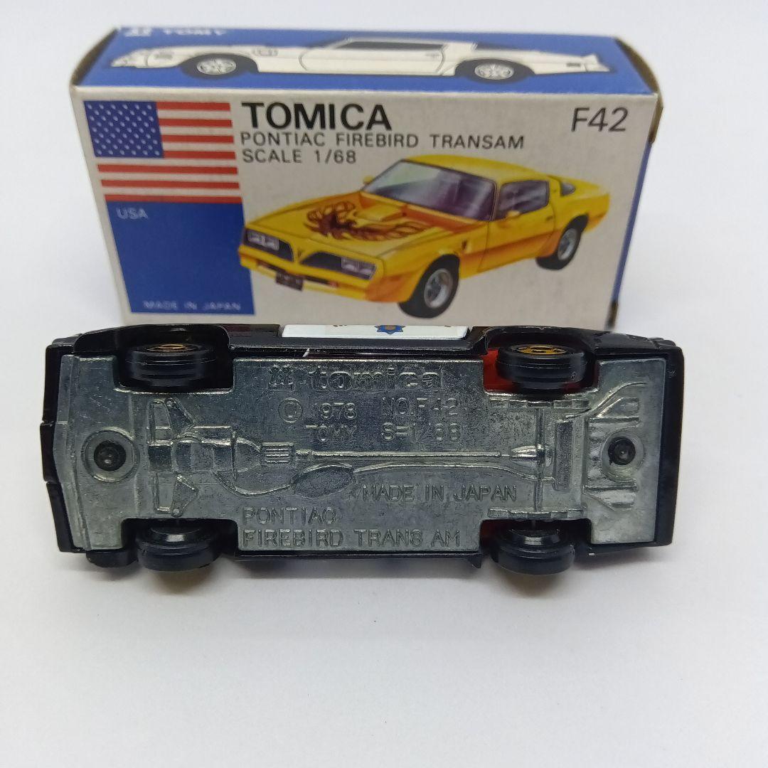 トミカ 青箱 F42 ファイヤーバード トランザ厶 HIGHWAY PATROL