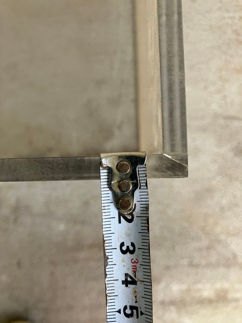 最終値❗️清掃済みアクリル　ケース　大型　水槽