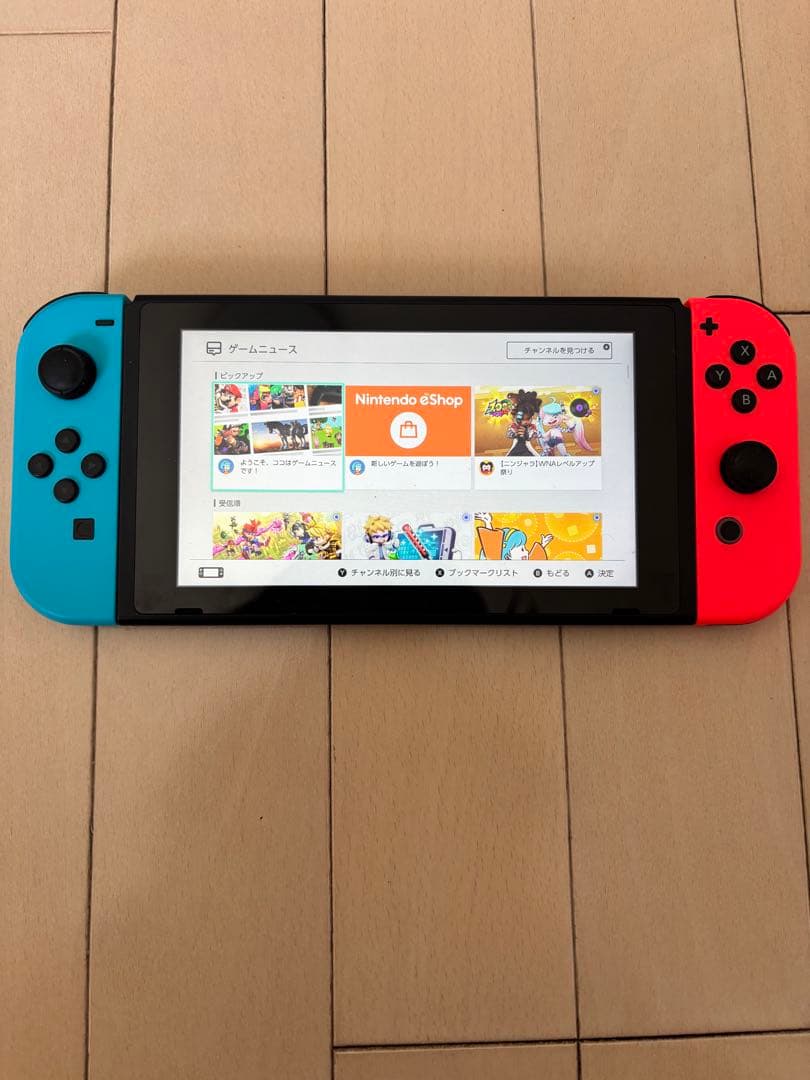 Switch本体　動作確認済み
