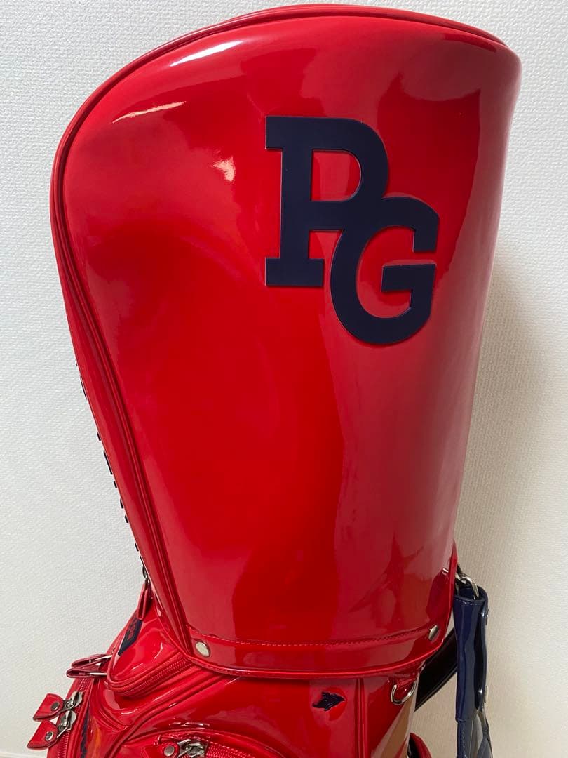 パーリーゲイツ　キャディ バッグ　　トーナメントモデル　赤　レッド　ツアー