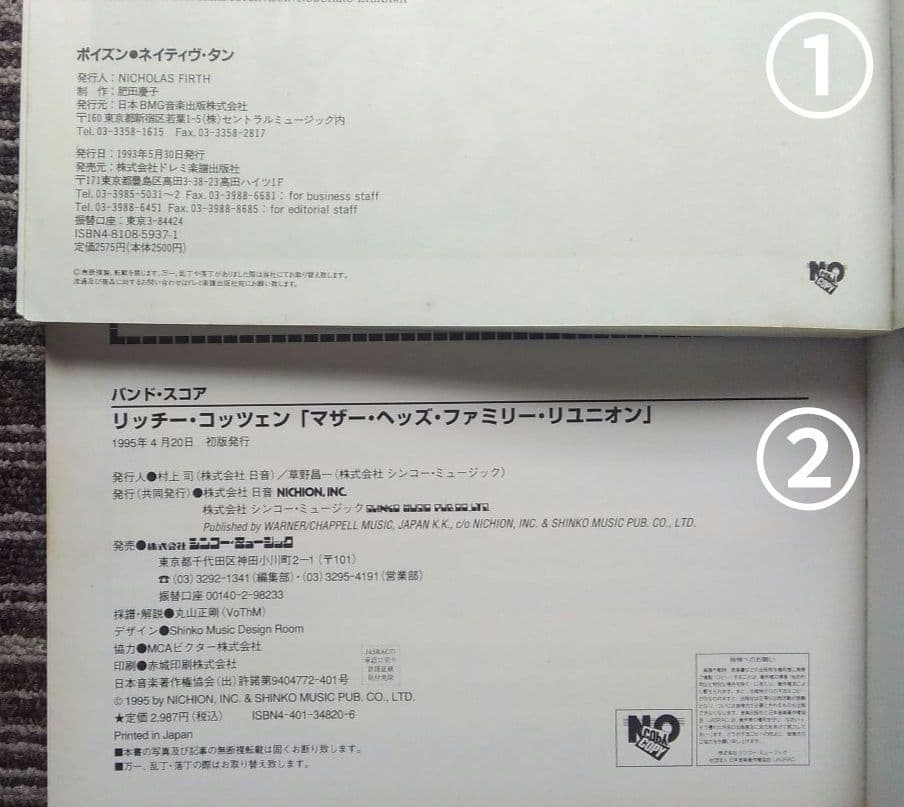 ポイズン スコア リッチー・コッツェン 楽譜 Richie Kotzen TAB