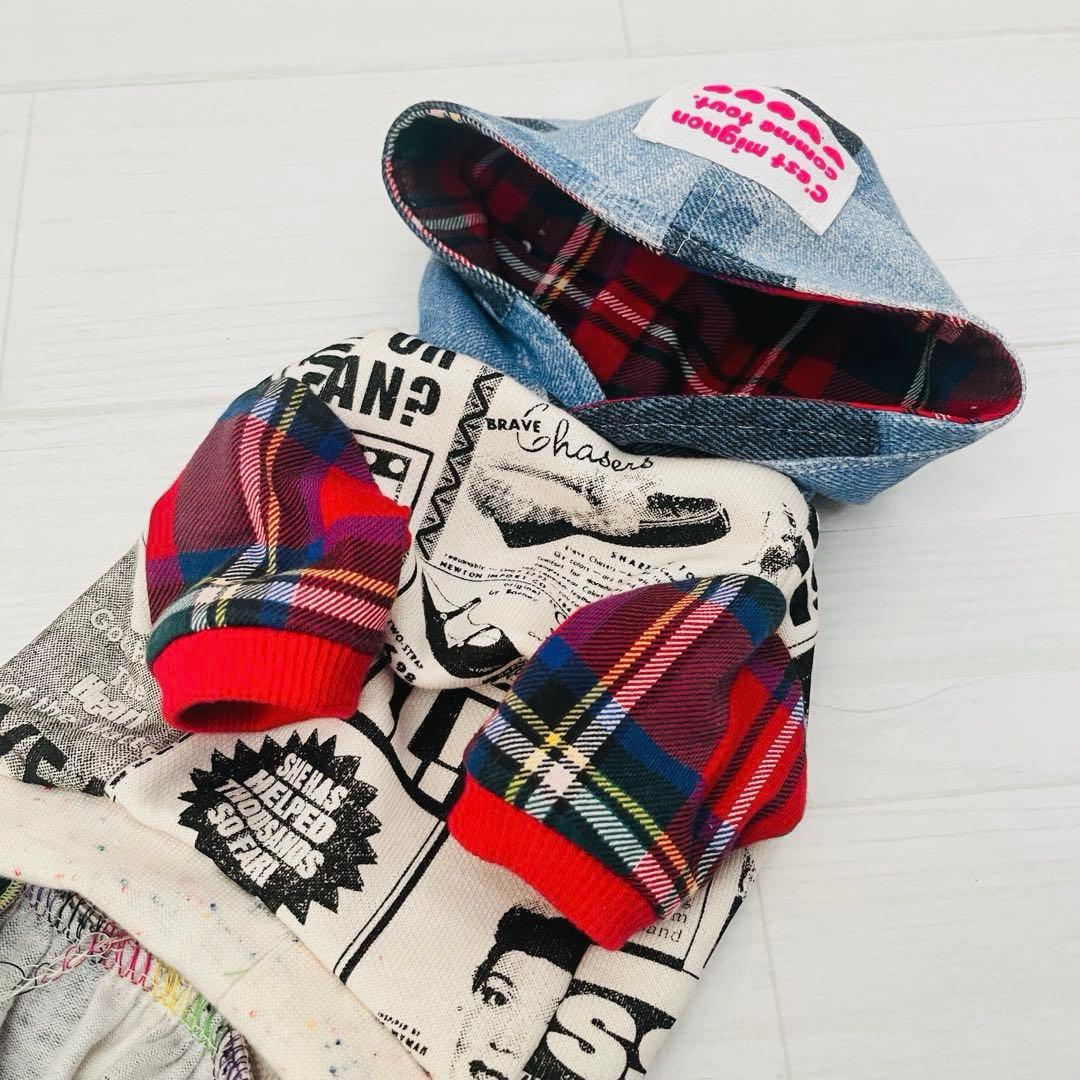 ponpon ハンドメイド 犬服