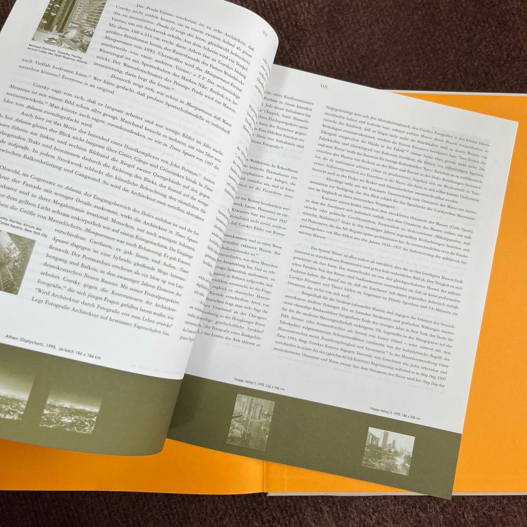 Andreas Gursky Fotografien 1994-1998 写真集