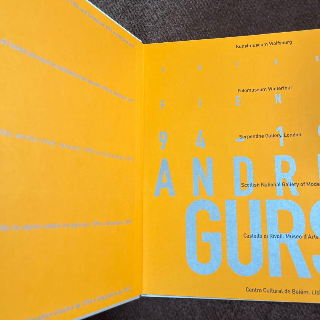 Andreas Gursky Fotografien 1994-1998 写真集