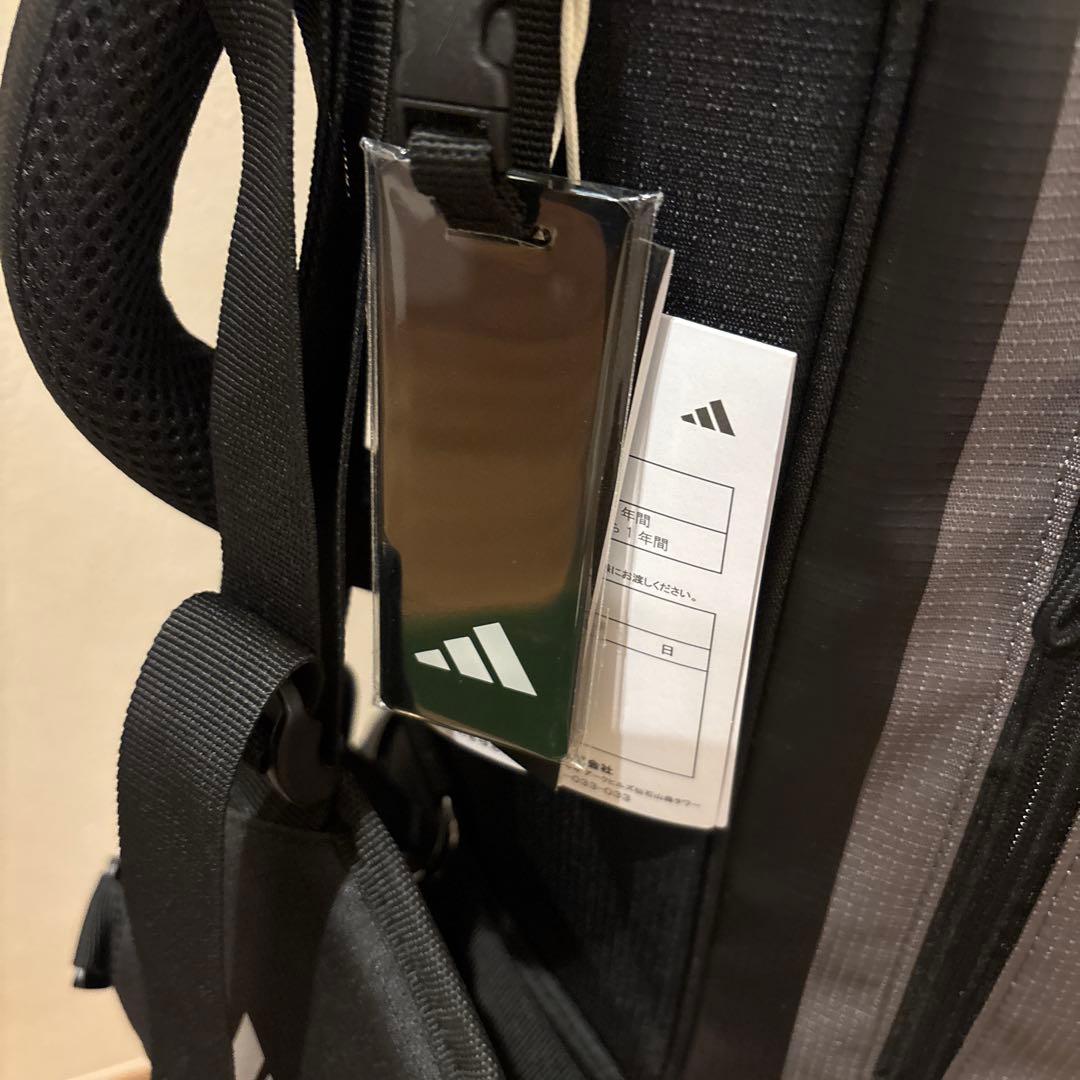 アディダス キャディバッグ 軽量スタンドバッグ 新品未使用　チャコール/ブラック