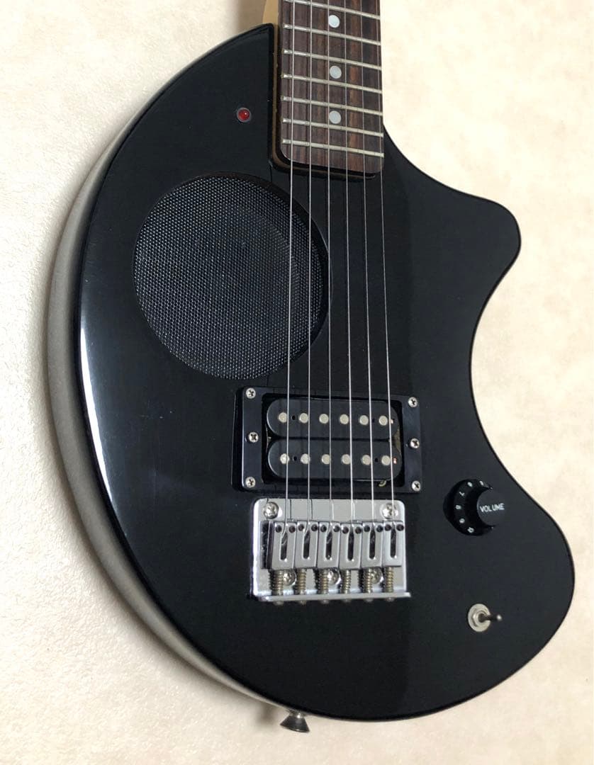 【美品】ZO-3 ブラック アンプ内蔵ミニギター 専用ケース付き！！ぞうさん