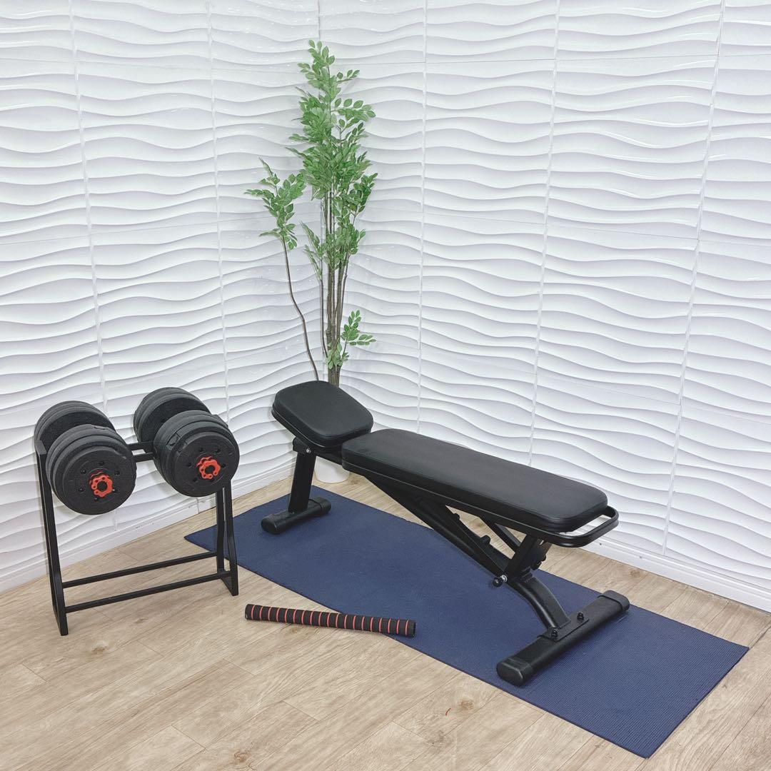 ◇トレーニングベンチ◇可変式ダンベル◇2点セット◇大阪兵庫京都奈良滋賀和歌山◇