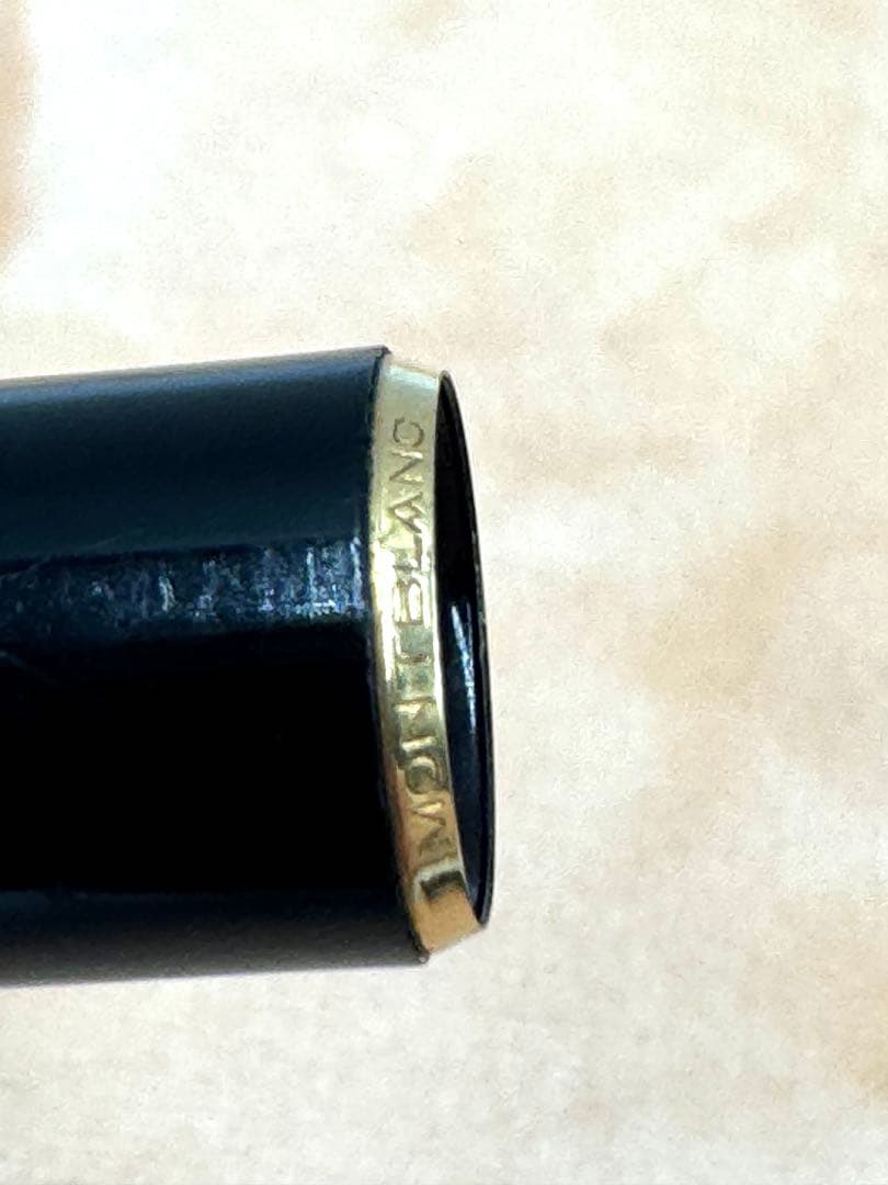 【美品】 MONTBLANC モンブラン 万年筆 585 金ペン先