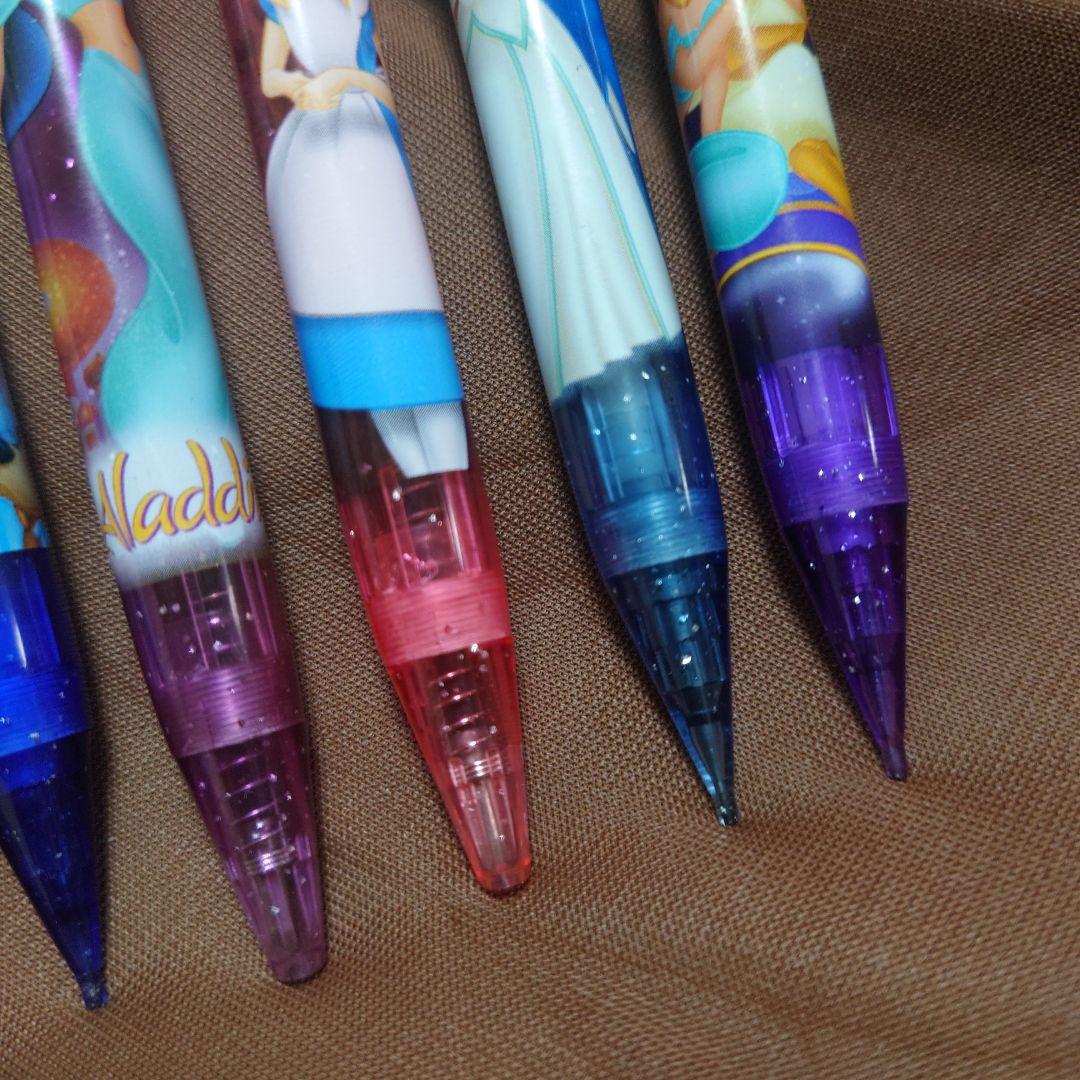 レトロ レア ディズニー 万華鏡 覗きレンズ シャーペン ボールペン セット