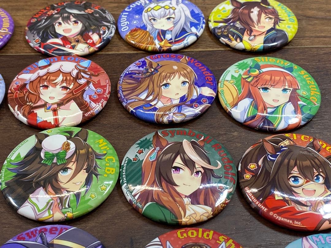 ウマ娘 プリティーダービー　熱血ハチャメチャ大感謝祭！　缶バッジ　25種