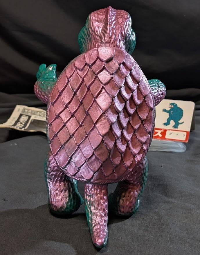 昭和ガメラ（日東復刻・マルサン）ヘッダー・外袋付 ソフビフィギュア