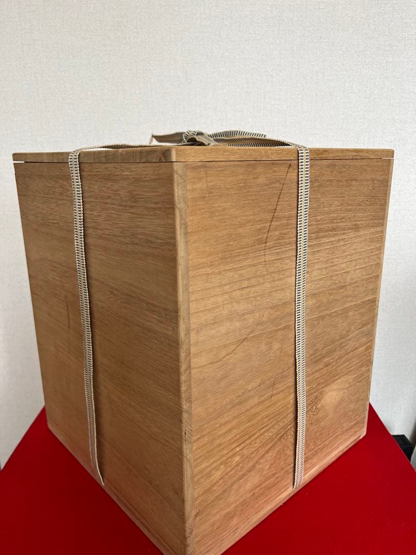 【特大】三代 徳田八十吉作 （正彦銘）碧明釉 壺 約28.5cm 管理T256