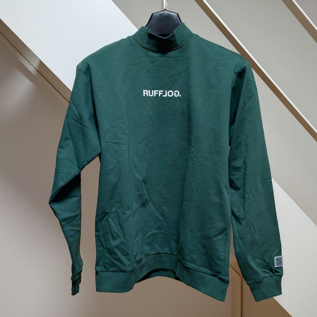 rufflog ラフロッグ S ゴルフ モックネック シャツ トップス グリーン