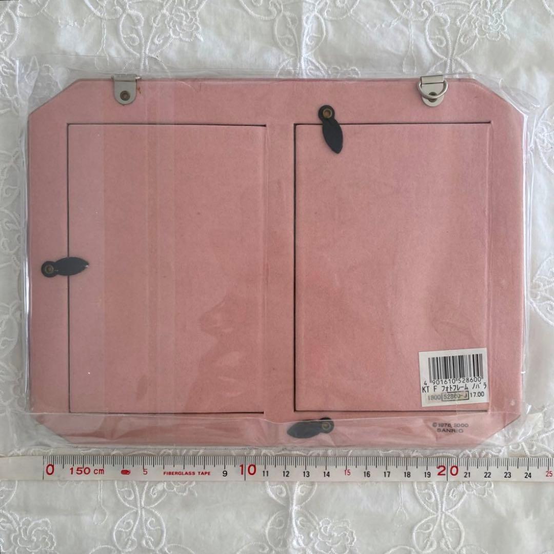 【 新品・未使用 】　希少！　レトロ　ハローキティ　野薔薇　フォトフレーム